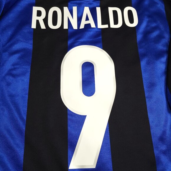 Ronaldo Inter Milan 1999 2000 Soccer Jersey Shirt M - Picture 4 of 9
